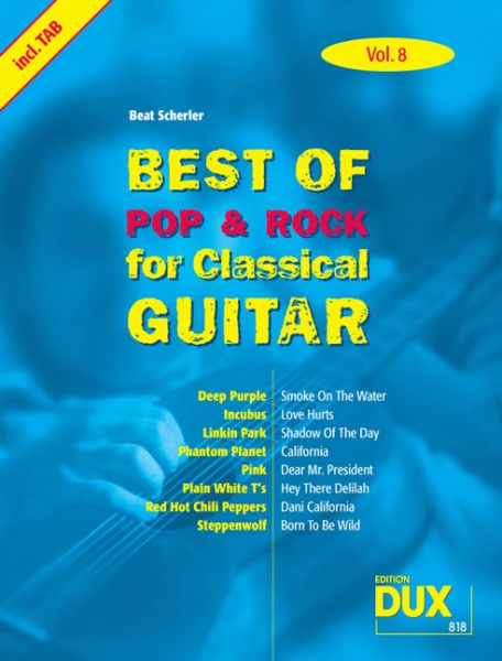 BEST OF POP&ROCK for Classical Guitar 8