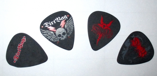 Preview: DUNLOP DRB01R.73 Dirtbag Tortex Red Logo