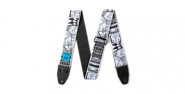 Dunlop I Love Dust Strap - Electronic Tears