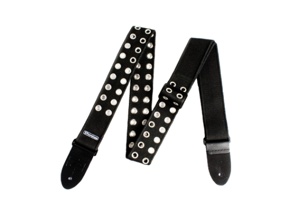 Dunlop D38-19BK Gitarrengurt Grommet Black