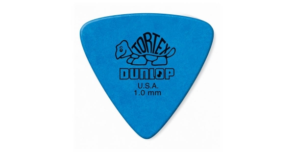 DUNLOP 4310 TORTEX Triangle Pick blue, 1.00 mm
