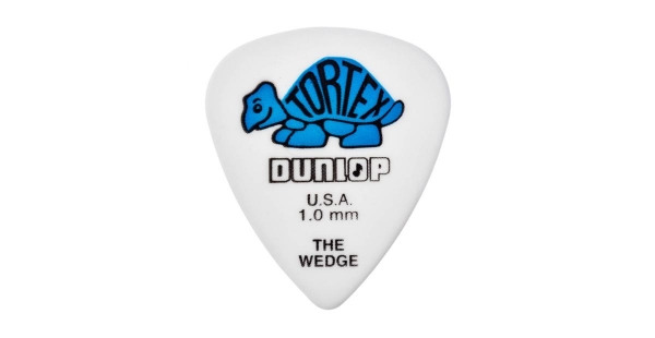 DUNLOP 4240 TORTEX WEDGE Pick blue 1.00mm
