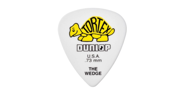 DUNLOP 4240 TORTEX WEDGE Pick yellow 0.73mm