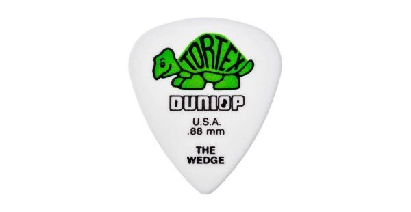DUNLOP 4240 TORTEX WEDGE Pick green 0.88mm