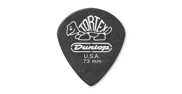 DUNLOP 4820 TORTEX BLACK GOLD Jazz black, 0.73 mm