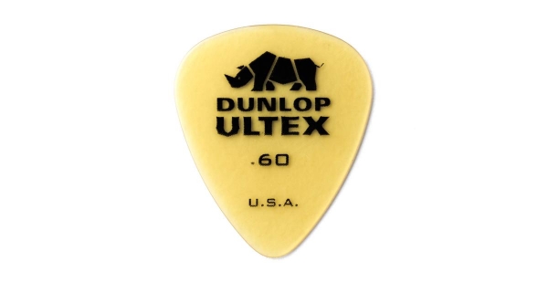 DUNLOP 4210 Ultex Pick amber, 0.60 mm