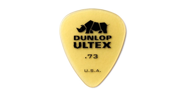 DUNLOP 4210 Ultex Pick amber, 0.73 mm