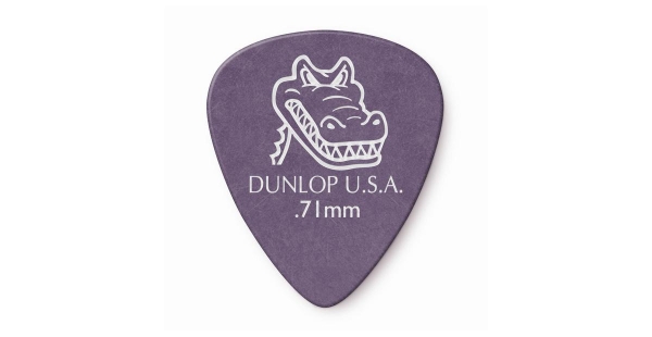 DUNLOP 4170 Gator Grip light purple, 0.71 mm