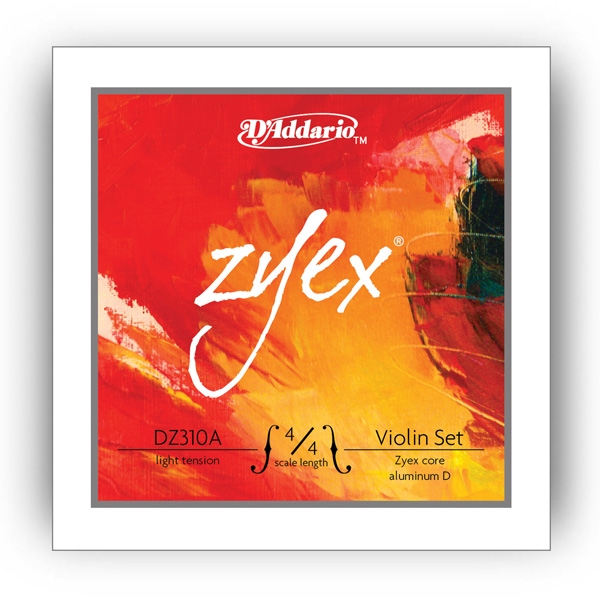 D'Addario DZ310S 4/4M Zyex Violinen-Saitensatz