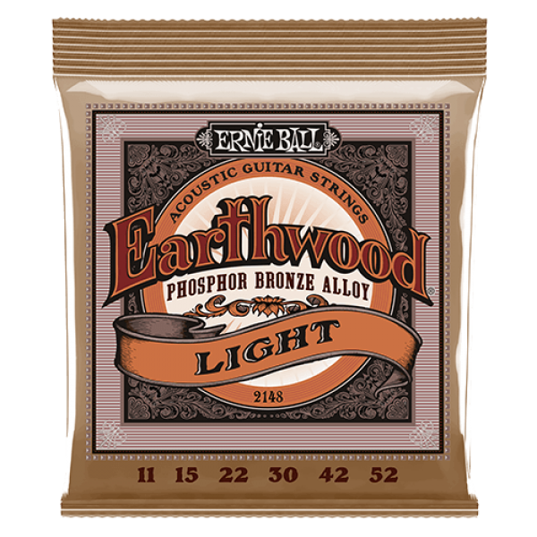 ERNIE BALL 2148 Earthwood Phosphor/Bronze Light 
