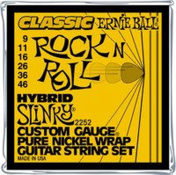 ERNIE BALL 2252 Classic Rock'n Roll Hybrid Slinky