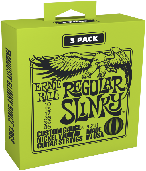 ERNIE BALL 3221 Regular Slinky 3erPack