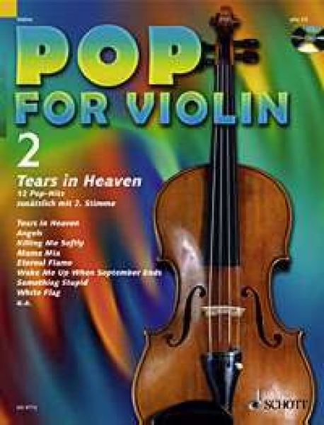 Pop for Violin 2 tears in heaven +CD