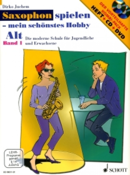 Saxophone spielen Mein schönstes Hobby Alt +CD/DVD