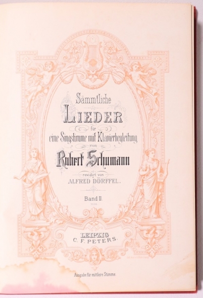 Preview: Schumann, sämmtliche Lieder Band 2