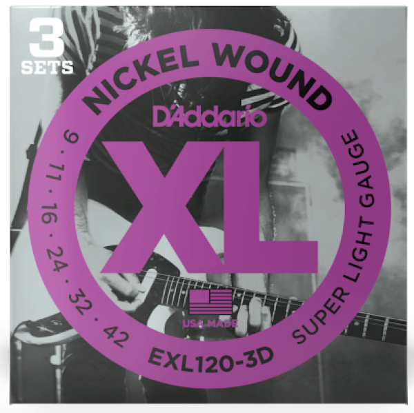 D'addario EXL115 3D
