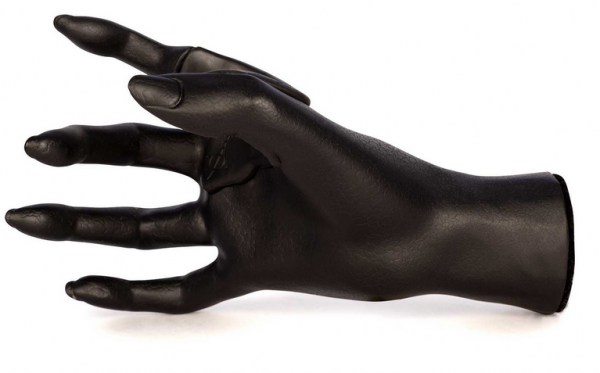 Preview: GuitarGrip Black Metallic Female Hand right