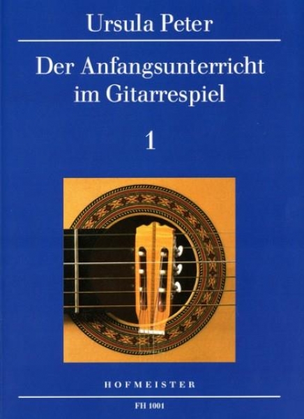 Der Anfangsuntericht im Gitarrenspiel 1