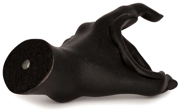 Preview: GuitarGrip Black Metallic Female Hand left