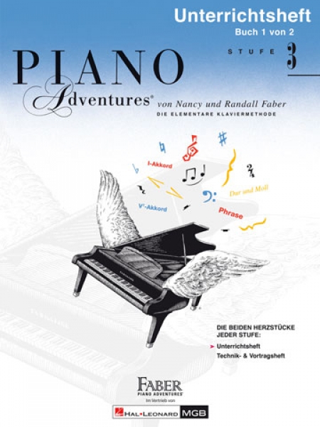 Piano Adventures: Unterrichtsheft Stufe 3