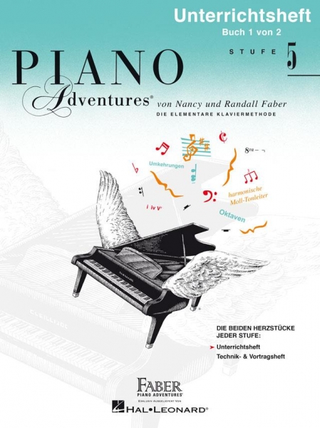 Piano Adventures: Unterrichtsheft Stufe 5