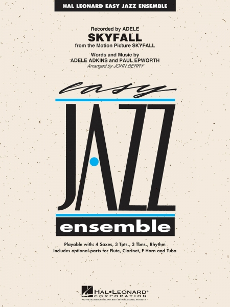 Easy Jazz Ensemble - Skyfall (arr. Berry) (Score/Parts)