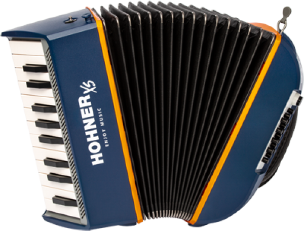 Hohner XS Akkordeon blau-orange