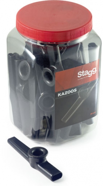 Stagg Kazoo Kunststoff schwarz (VE30)
