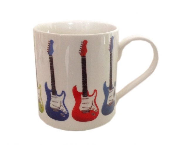 Fine China Mug - Allegro - Electric Guitar