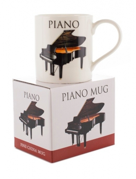 Music Word Mug - Piano