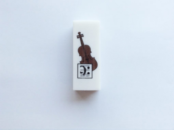 Violin Design Eraser