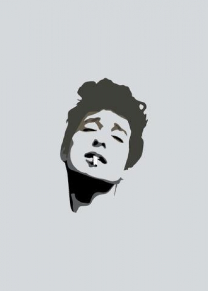 My World: Greeting Card Bob Dylan Pop Art