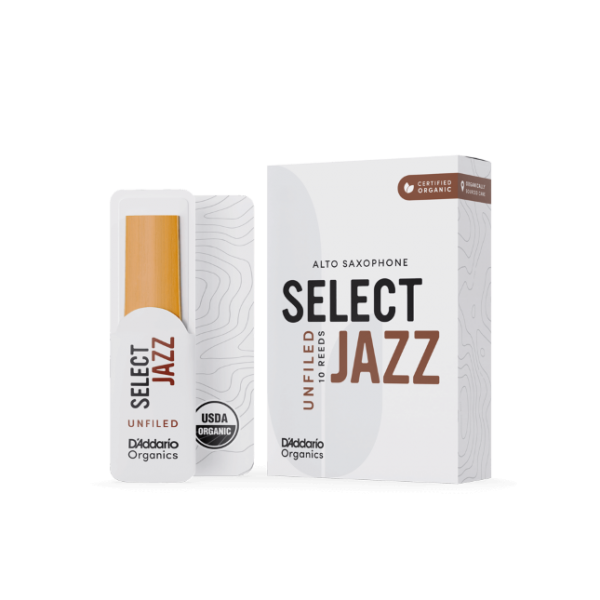 D'addario Organic Select Jazz Alt Unfiled 3S