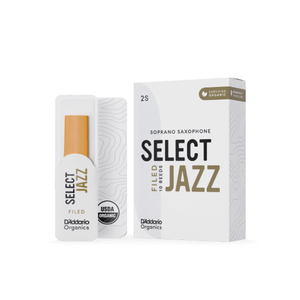 D'addario Organic Select Jazz Sopran filed 2H