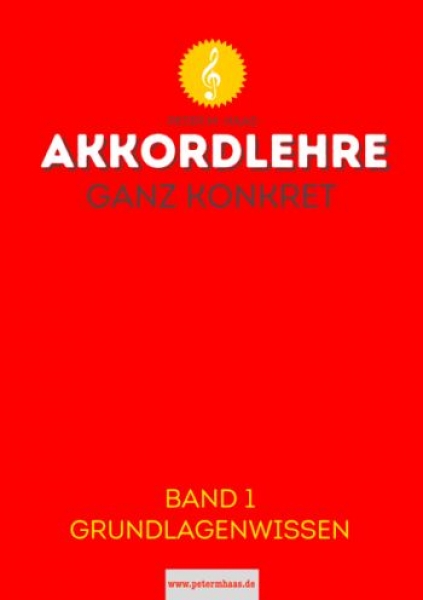 Akkordlehre ganz konkret Band 1 (+Online Audio)