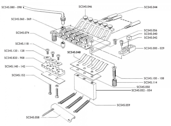 SCHALLER 390013 Schraube für Klemm - Nut R2