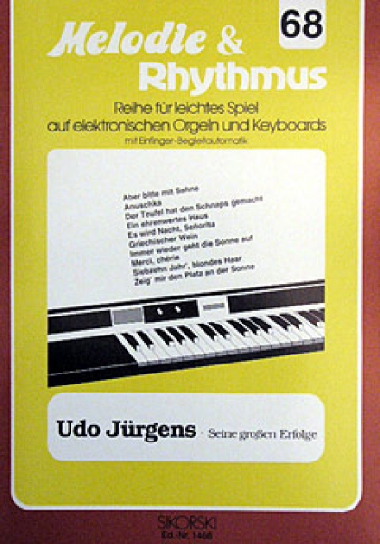 MELODIE & RHYTMUS Udo Jürgens Heft 68