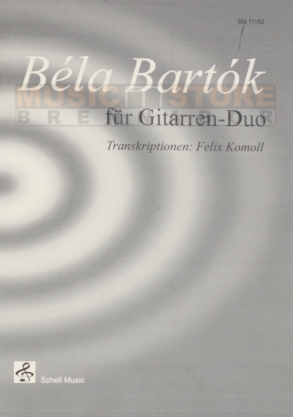 Béla Batók - für Gitarren-Duo