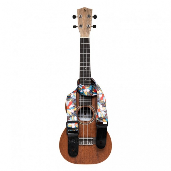 Preview: Stagg STE UKEFLOW BLU Ukulelengurt