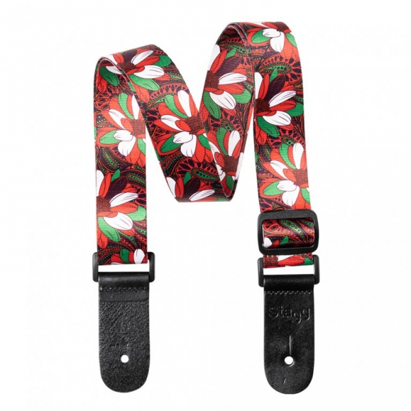 Stagg STE UKEFLOW RED Ukulelengurt