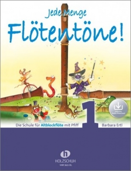 Jede Menge Flötentöne 1 Alt (mit Audio-Download]