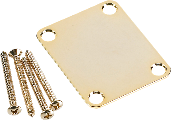 Fender Neckplate Gold