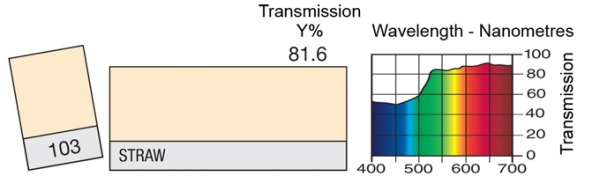LEE Farbfilter 103 straw