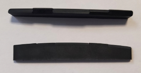 Stegeinlage 72x11x3,3mm schwarz