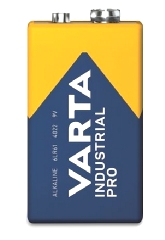 VARTA Industrial Pro 9V Block Batterie 6LR61