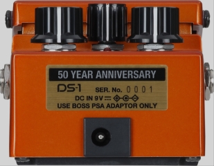 Boss DS-1-B50A 50th Anniversary Compact Pedals
