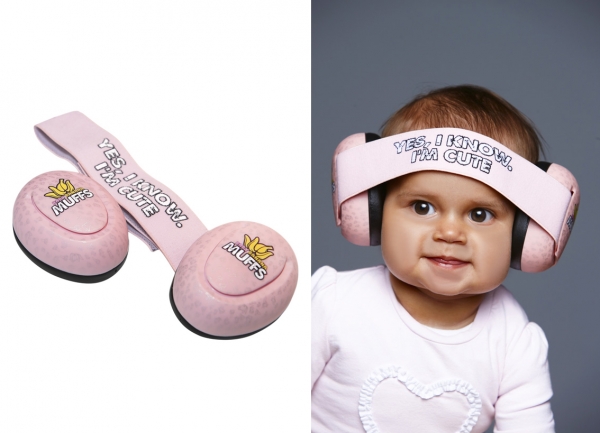 Thunderplugs Babymuffs Rosa