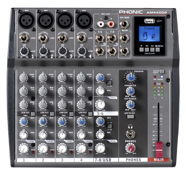 Mixer Phonic AM440DP
