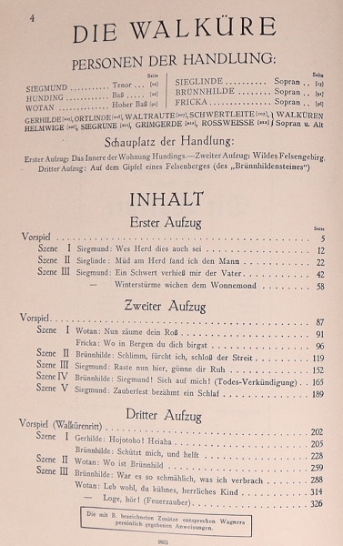 Wagner, Die Walküre