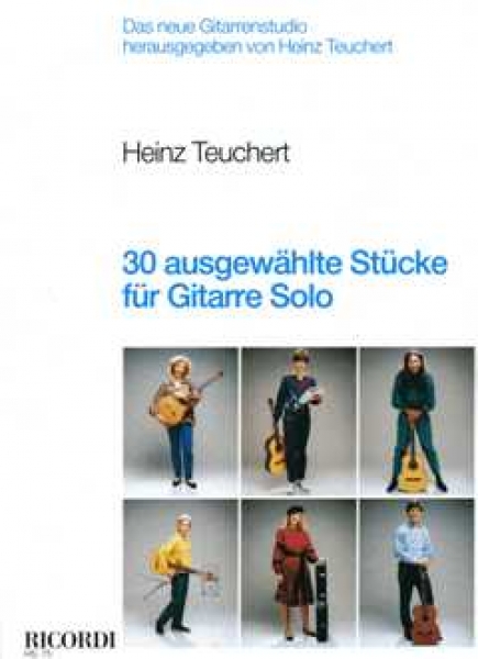 30 ausgewählte Gitarrenstücke